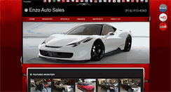 Desktop Screenshot of enzoautosales.com